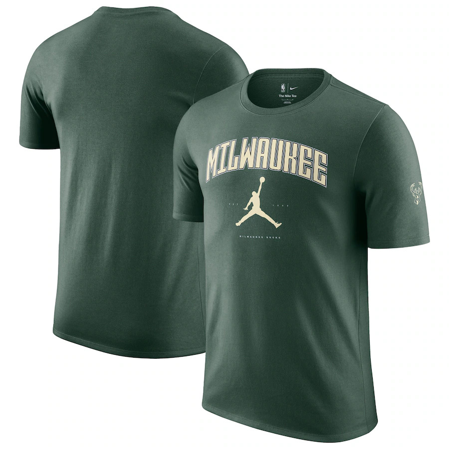 Men NBA milwaukee bucks 2025 T shirts